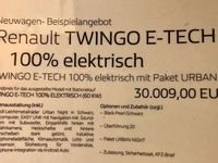 gebraucht Renault Twingo 22KWh Urban Night Paket Urban Night Paket