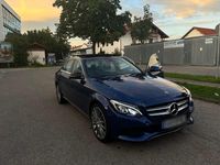 Gebraucht Mercedes C220 194 PS (142 kW) 2018 Blau Limousine