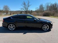 Second-hand Audi A5 S-Line 218 CP (160 kW) 2017 Negru Coupe
