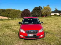 Gebraucht Skoda Fabia 86 PS (63 kW) 2013 Rot Kleinwagen