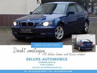 Gebraucht BMW 316 Compact Advantage 116 PS (85 kW) 2003 Blau Kleinwagen