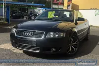 Gebraucht Audi A4 Cabriolet 163 PS (119 kW) 2003 Ebonyschwarz perleffekt Cabrio