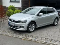 Używany VW Polo Highline 95 KM (69 kW) 2017 Srebrny Hatchback