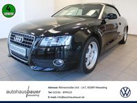 Gebraucht Audi A5 Cabriolet 190 PS (139 kW) 2010 Schwarz Cabrio