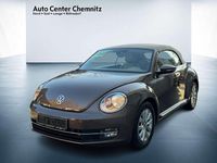 Gebraucht VW Beetle Cabriolet Design 140 PS (102 kW) 2014 Toffeebraun metallic Cabrio