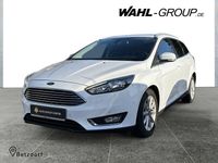 Gebraucht Ford Focus Titanium 125 PS (91 kW) 2018 Weiß Kombi