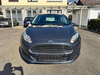 Gebraucht Ford Fiesta Trend 80 PS (58 kW) 2014 Midnight skygrau metallic Kleinwagen