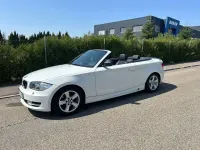Gebraucht BMW 118 Cabriolet Sport Line 143 PS (105 kW) 2010 Weiß Cabrio