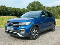 Gebraucht VW T-Cross Move 95 PS (69 kW) 2023 Blau SUV