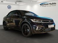 Gebraucht VW T-Roc Cabriolet R-line 150 PS (110 kW) 2026 Schwarz Cabrio