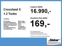 gebraucht Opel Crossland X 1.2 Turbo INNOVATION *Sitzheizung*