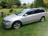 Gebraucht Mazda 6 120 PS (88 kW) 2007 Silber Kombi