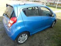 Gebraucht Chevrolet Spark 83 PS (61 kW) 2013 Blau Kleinwagen