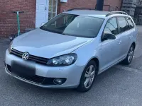 Używany VW Golf VII 105 KM (77 kW) 2013 Srebrny Kombi