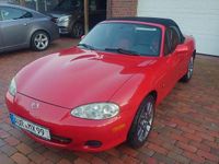 Gebraucht Mazda MX5 110 PS (80 kW) 2004 Rot Cabrio