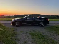 Gebraucht Mercedes E200 AMG line 184 PS (135 kW) 2012 Schwarz Cabrio