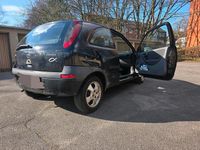 Gebraucht Opel Corsa 2002 Schwarz Kleinwagen