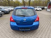 Gebraucht Nissan Tiida Acenta 110 PS (80 kW) 2008 Blau Limousine