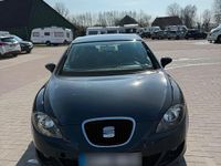 Usata Seat Leon 102 CV (75 kW) 2008 Blu Utilitaria