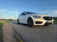 Gebraucht Mercedes C300 AMG line 245 PS (180 kW) 2016 Weiß Kombi