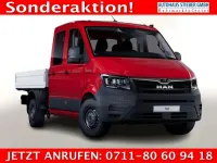 Neu MAN TGE 177 PS (130 kW) 2025 Rot Van