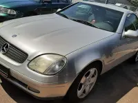 Gebraucht Mercedes SLK230 193 PS (141 kW) 1998 Silber Cabrio