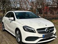 Gebraucht Mercedes A200 AMG line 2017 Weiß Kleinwagen