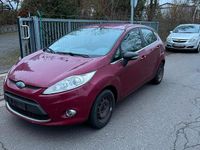 Gebraucht Ford Fiesta 2009 Rot Kleinwagen