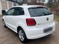 Gebraucht VW Polo Match 64 PS (47 kW) 2012 Weiß Kleinwagen