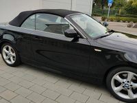 Gebraucht BMW 125 Cabriolet 2009 Schwarz Cabrio