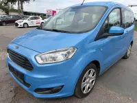 Gebraucht Ford Tourneo Courier Ambiente 101 PS (74 kW) 2015 Blau Van / Kleinbus