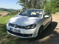 Gebraucht VW Golf Cabriolet Exclusive 160 PS (117 kW) 2014 Weiß Cabrio