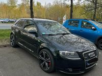 Gebraucht Audi A3 S-Line 170 PS (125 kW) 2007 Schwarz Kleinwagen