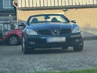 Gebraucht Mercedes SLK200 163 PS (119 kW) 2004 Blau Cabrio
