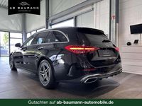 Gebraucht Mercedes C180 AMG 170 PS (125 kW) 2022 Schwarz obsidianschwarz  metalliclack (metallic) Kombi