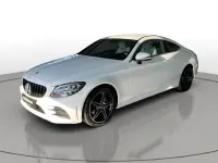 Gebraucht Mercedes C220 AMG line 194 PS (142 kW) 2023 Polarweiß uni Coupé