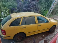 Brugt Skoda Fabia 101 HK (74 kW) 2004 Gul Stationcar