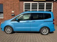 Gebraucht Ford Tourneo Courier Titanium 76 PS (55 kW) 2015 Blau Van / Kleinbus