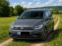 Gebraucht VW Touran R-line 150 PS (110 kW) 2021 Grau Van / Kleinbus