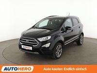 Gebraucht Ford Ecosport Titanium 125 PS (91 kW) 2019 Schwarz SUV