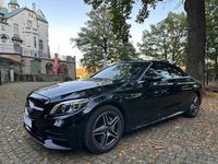 Gebraucht Mercedes C200 AMG 184 PS (135 kW) 2020 Obsidianschwarz  metalliclack Cabrio