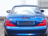 Gebraucht Mercedes SL500 2002 Blau Cabrio