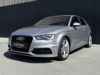Second-hand Audi A3 S-Line 150 CP (110 kW) 2015 Argintiu Berlinǎ