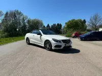 Używany Mercedes E500 AMG 408 KM (300 kW) 2014 Biały Kabriolet