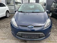 Gebraucht Ford Fiesta 60 PS (44 kW) 2009 Blau Kleinwagen