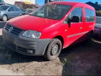 Brugt VW Caddy 109 HK (80 kW) 2006 Rød MPV
