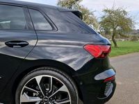 Gebraucht Audi A3 S-Line 150 PS (110 kW) 2023 Schwarz Limousine