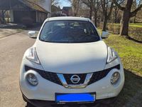 Gebraucht Nissan Juke Visia 95 PS (69 kW) 2015 Weiß SUV