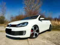 Gebraucht VW Golf Cabriolet GTI 211 PS (155 kW) 2012 Weiß Cabrio