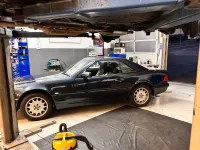 Gebraucht Mercedes SL280 196 PS (144 kW) 1997 Schwarz Cabrio